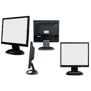 Quatre écrans d'ordinateur PC Viewtouch 17" Écran 17" tactiles.